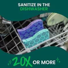 Scotch-Brite® Odor Resist Non-Scratch Sponges