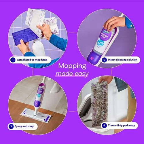 Swiffer® PowerMop Multi-Surface Kit for Floor Cleaning