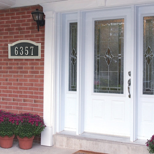 Hillman Distinctions Adhesive House Number 1 Nickel