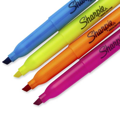 Sharpie Pocket Highlighters Chisel Tip