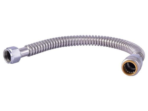 SharkBite Max Brass Push Corrugated Water Heater Connector