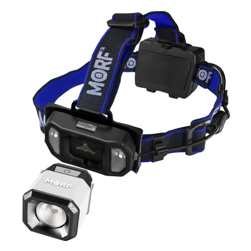 Police Security MORF L650 Removable 650 Lumen Headlamp And Lantern