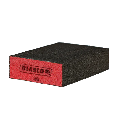 Diablo 36-Grit Large Flat Edge Sanding Sponge