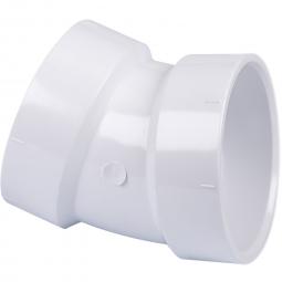 Genova PVC DWV Fittings 22-1/2° Elbow