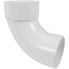 Genova Products PVC Sewer Fittings 90° Sanitary Street Elbow