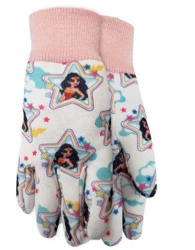 Midwest Gloves & Gear Wonder Woman Jersey Gloves