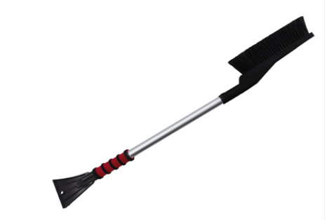 Clybourn Aluminum Snow Brush, Foam Grip, 32 In.