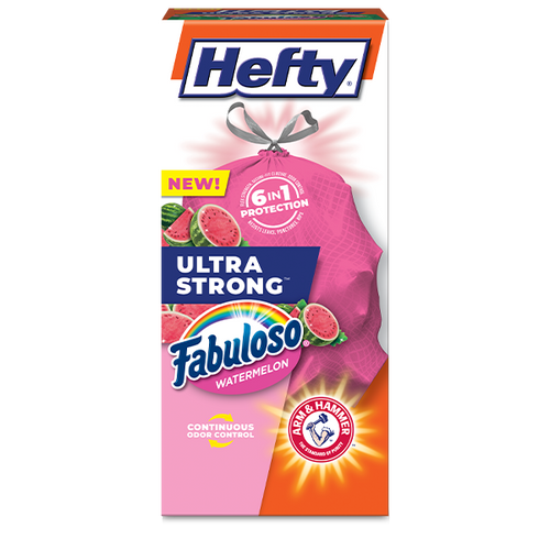 Hefty Ultra Strong Color Series Kitchen Trash Bags