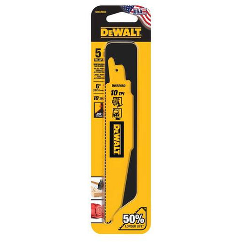 DeWalt Demolition Bimetal Reciprocating Saw Blades