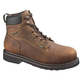 Brek Waterproof Boots, Medium Width, Brown Leather, Men's Size 11.5