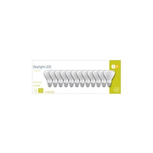 GE 9W 650 Lumens 5000K LED Soft White Light Bulbs