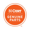 Curt Receiver-Mount Pintle Hook (2 Shank, 10,000 lbs., 2-1/2 Lunette Rings) #48005