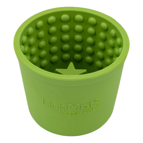 LickiMat Yoggie Pot Dog Feeder