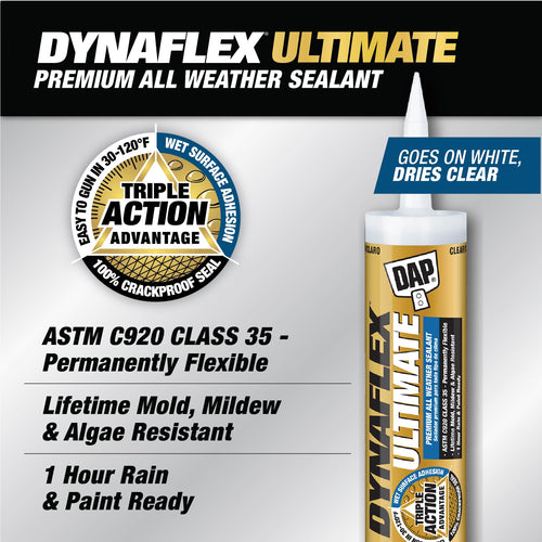 DAP DYNAFLEX® ULTIMATE Premium All-Weather Sealant