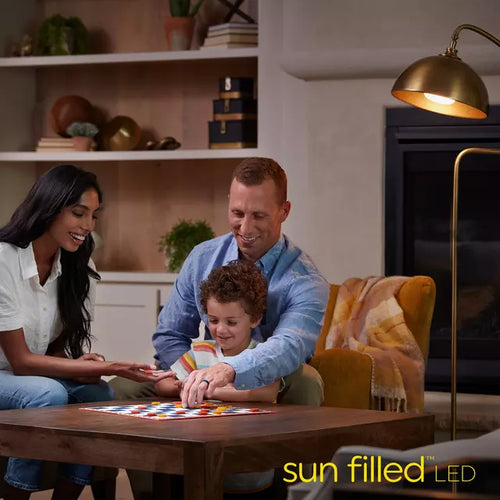 GE Sun Filled LED 60 Watt Replacement, Soft White, A21 General Purpose Bulbs (1 Pack)