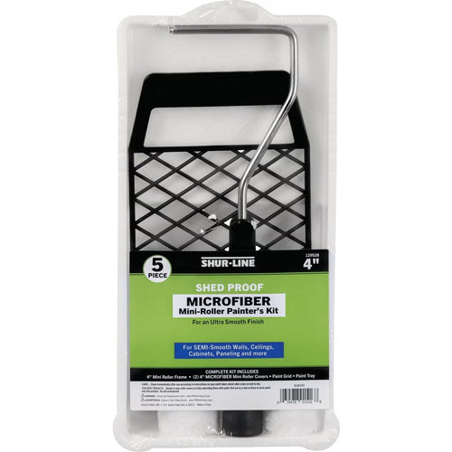 Shur-Line Microfiber Mini-Roller & Tray Set