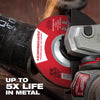 Milwaukee 4-1/2 x 1/4 x 7/8 Metal Grinding Wheel - Type 27