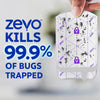 ZEVO Flying Insect Trap, Fly Trap (1 Plug-In Base + 1 Cartridge) 3 in 1
