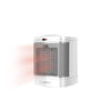Lasko 8 Bathroom Ceramic Heater (2 heat settings, timer, ALCI safety plug, white)