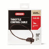 Oregon Replacement Throttle Control Cable, Fits Briggs & Stratton and Tecumseh automatic choke engines (R-60-400)