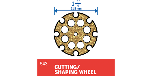 Dremel 543 Cutting/Shaping Wheel