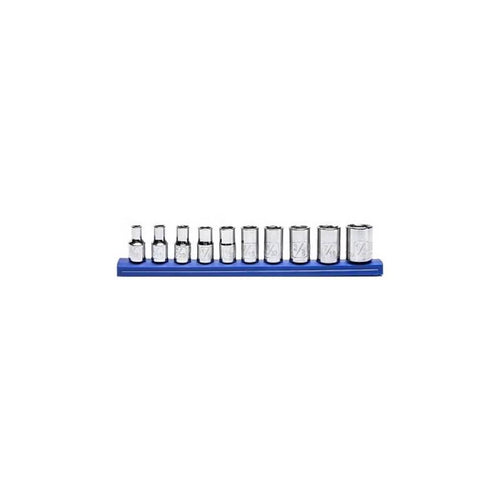 Master Mechanic 1/4 In. Drive SAE Socket Set (10-Piece)