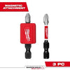 Milwaukee 3PC SHOCKWAVE™ Impact Duty Magnetic Attachment and PH2 Bit Set