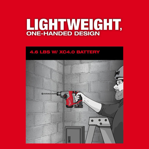 Milwaukee M12 FUEL™ 5/8” SDS Plus Rotary Hammer