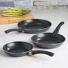 Ecolution Elements 3 Piece Fry Pan Set - Gray