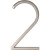 Hillman Distinctions Floating Mount House Number 2 Nickel (5)