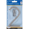 Hillman Distinctions Floating Mount House Number 2 Nickel (5)