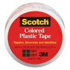Clear Plastic Tape, .75 x 125-In.