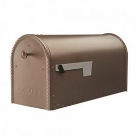 Edwards Post-Mount Mailbox Venetian Bronze Large