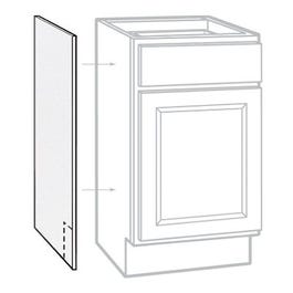 Kitchen Base Cabinet End Panel, 2-Pack, White Finish, 24 x 35 x 1/4-In.