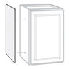 Kitchen Wall Cabinet End Panel, 2-Pack, White Finish, 12 x 30 x 1/4-In.