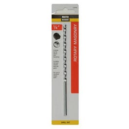 Masonry Drill Bit, Extra Length, 1/4 x 6-In.