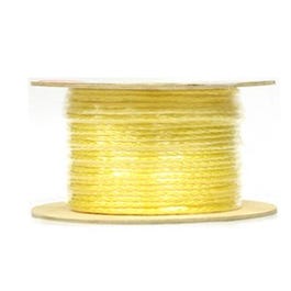 Polypropylene Rope, Braided, Yellow, 1/2-In. x 250-Ft.