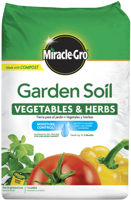 Miracle-Gro® Garden Soil for Vegetables and Herbs
