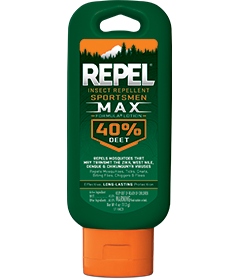 REPEL® INSECT REPELLENT SPORTSMEN MAX FORMULA® LOTION 40% DEET