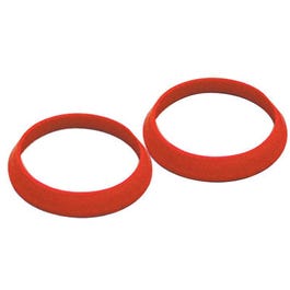 Drain Slip Joint TPR Washer, Rubber, 1.5-In.