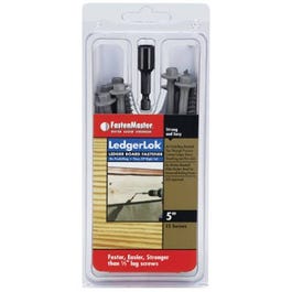 Ledgerlok Screws, 5-In., 12-Pk.