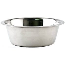 Pet Feeding Bowl, Stainless Steel, 64-oz.