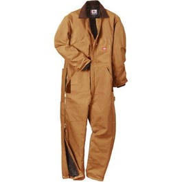 Insulated Coveralls, Regular Fit, Brown Duck, Men's Medium