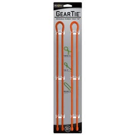 2-Pack 32-Inch Gear Tie, Orange