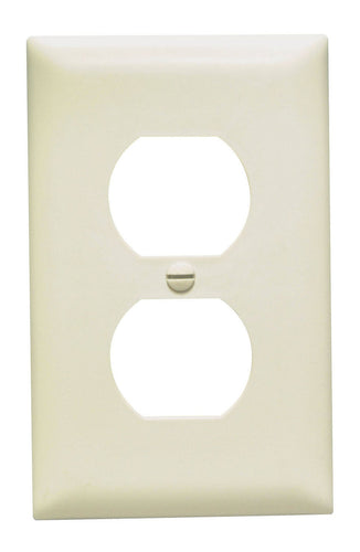 Pass & Seymour Duplex Receptacle Openings, One Gang, Light Almond (Light Almond)