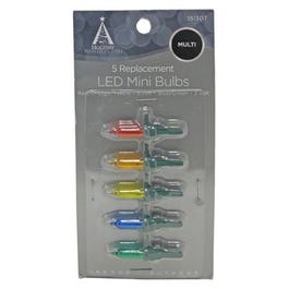 Mini Christmas Lights LED Replacement Bulb, Multi-Color, 5-Pk.