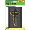 Key Wallet, Adhesive, Black