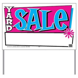 Yard Sale Sign, 26 x 16-In.