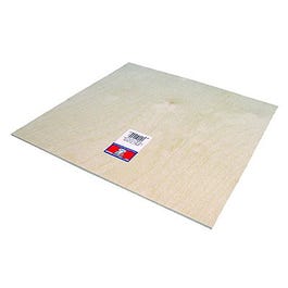 Craft Plywood, 1/4 x 12 x 24-In.