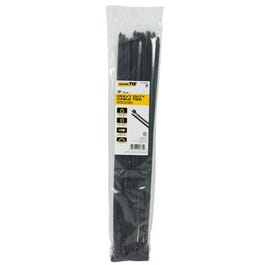 Heavy Duty Cable Tie, UV Black, 18-In., 50-Pk.